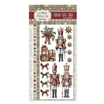 Christmas Joy Rub On 3D Transfers, Papers For You