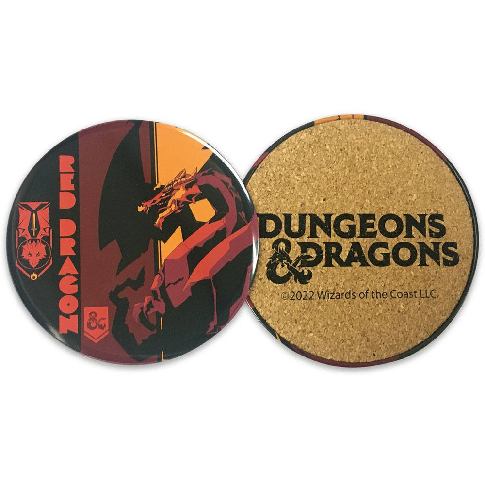 Dungeons & Dragons Coaster 4-Pack - 10