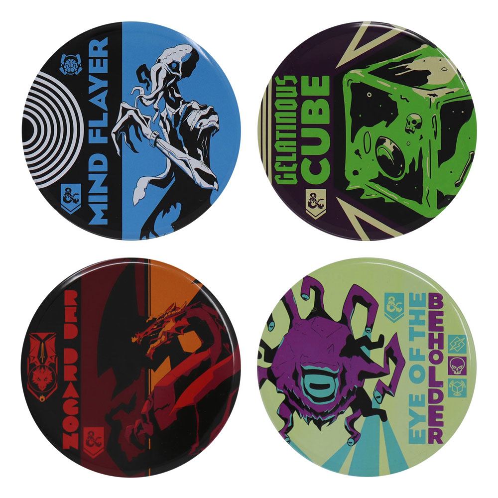 Dungeons & Dragons Coaster 4-Pack - 11