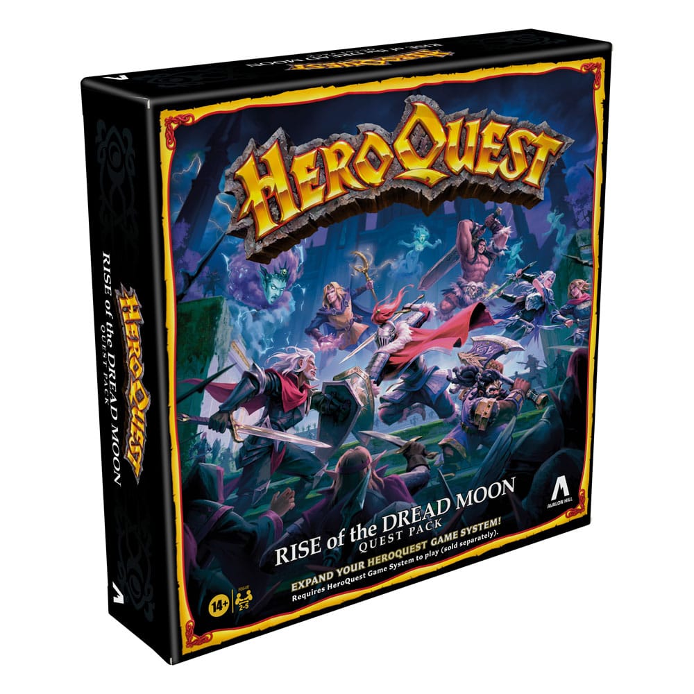 HeroQuest Board Game Expansion Rise of the Dread Moon Quest Pack - 5