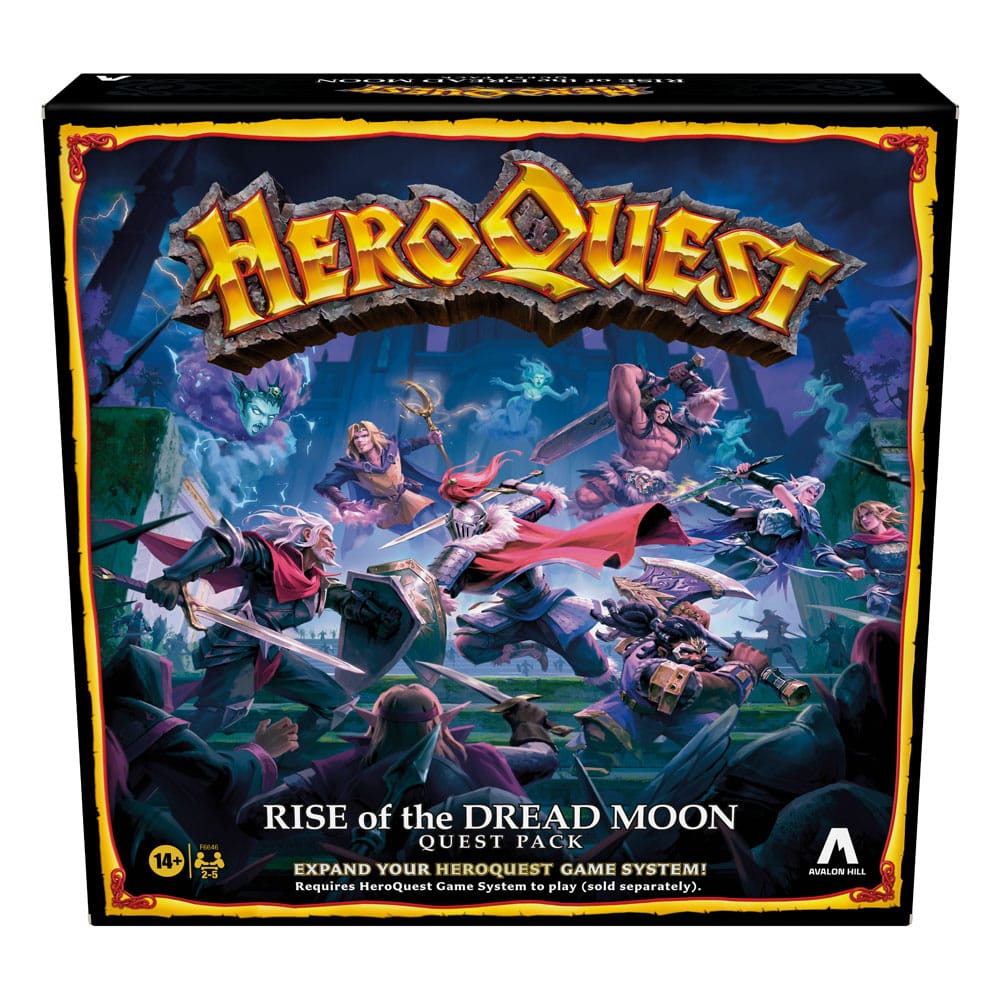 HeroQuest Board Game Expansion Rise of the Dread Moon Quest Pack