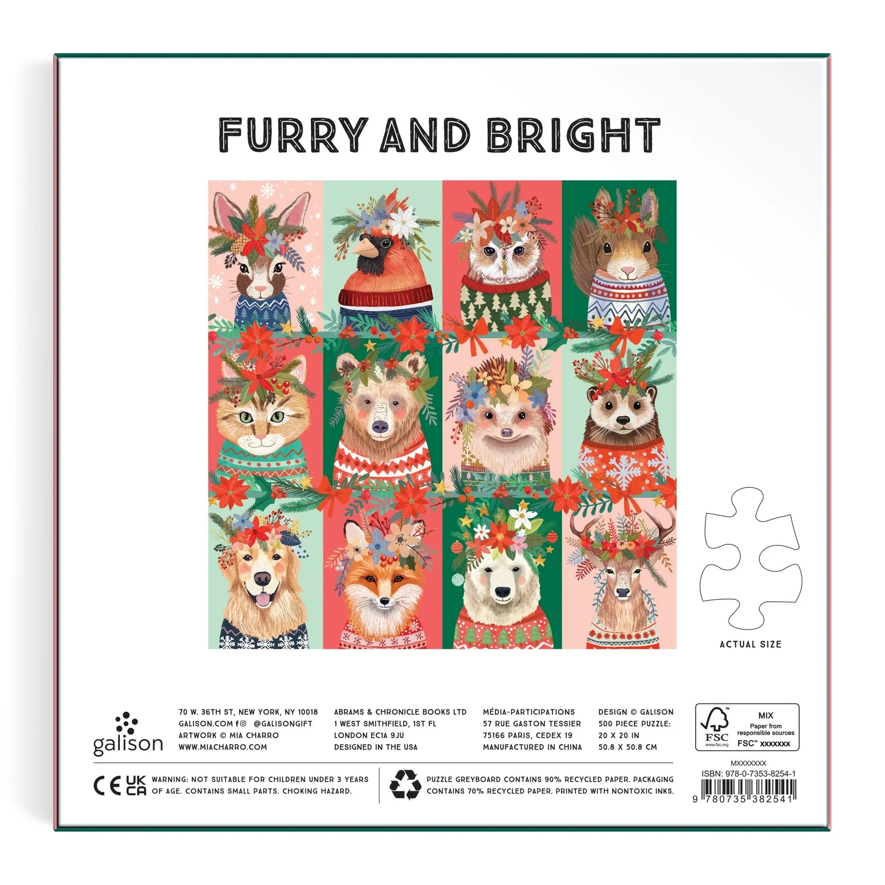 Furry And Bright 500 Piece Puzzle - 5
