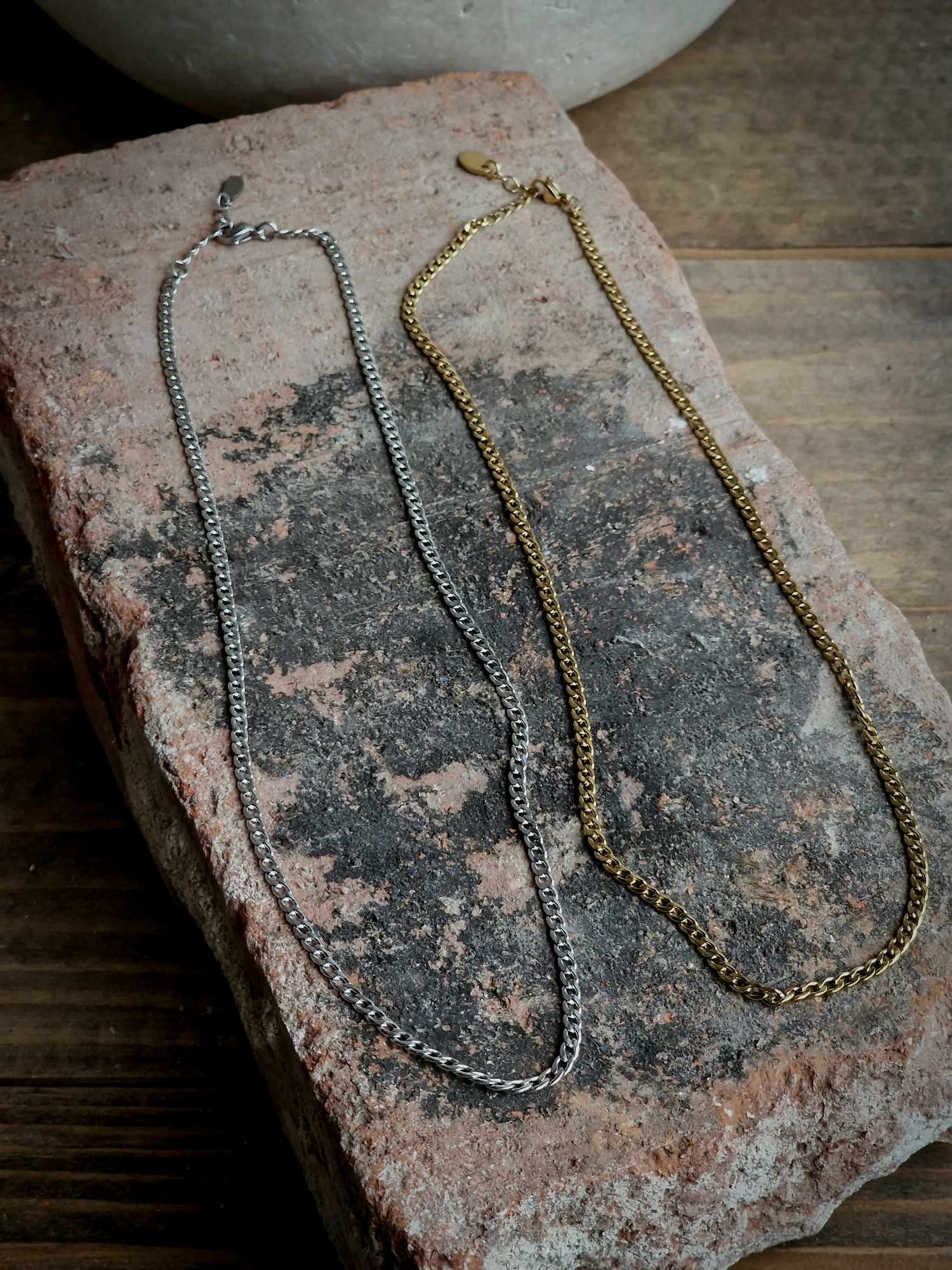 Halsband "Johanna", guldfärg - 3