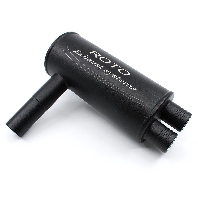 ROTO TS MUFFLER SET: BOXER TWIN