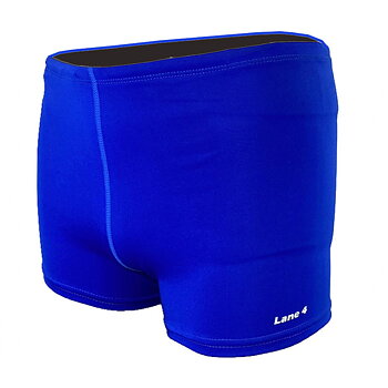Badehosen klassische Boxer style blau
