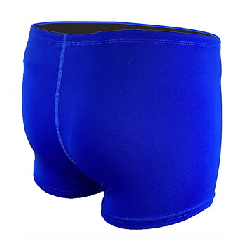 Badehosen Boy klassische Boxer style blau