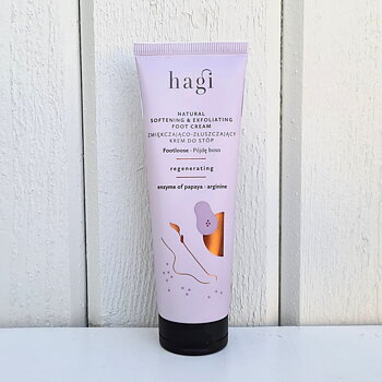 Hagi Mjukgörande och Exfolierande Fotkräm