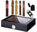 Roberts Tobak Cigarrpaket + Humidor & Tillbehär