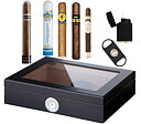 Roberts Tobak Cigarrpaket + Humidor & Tillbehär