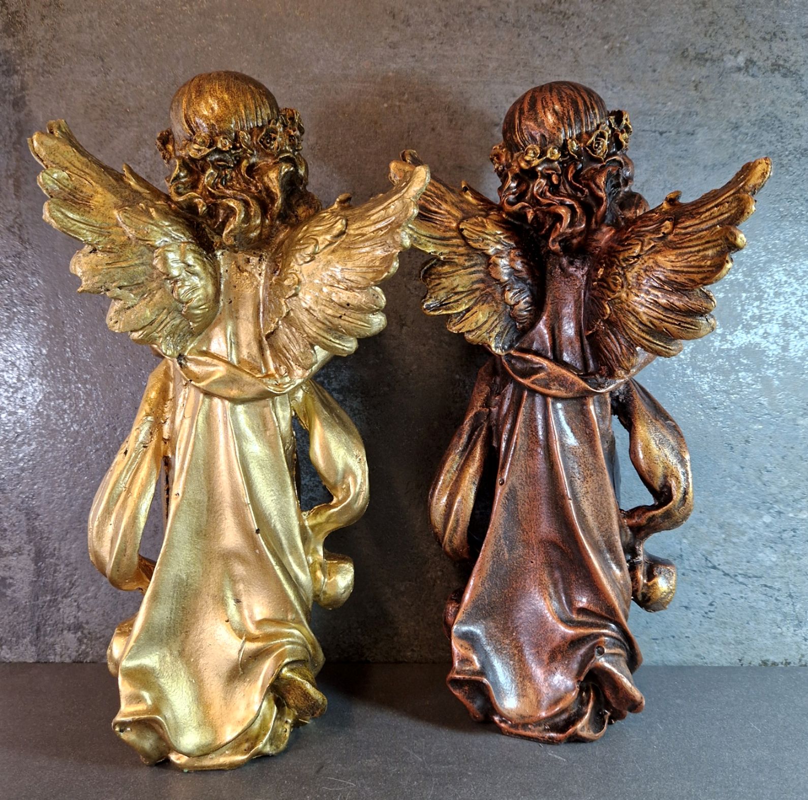 Bedjande  Ängel Staty - 30cm - 3