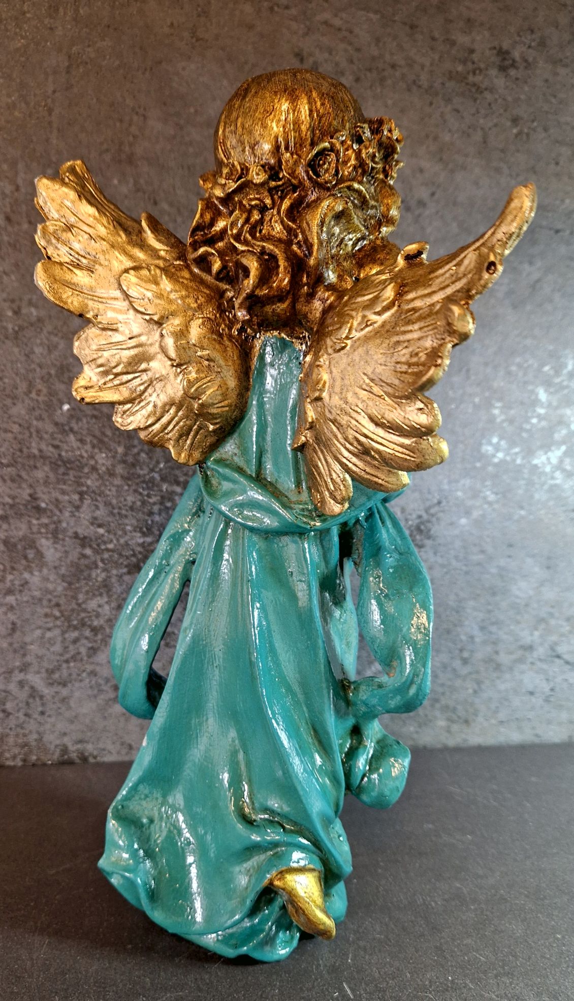 Bedjande  Ängel Staty - 30cm - 6