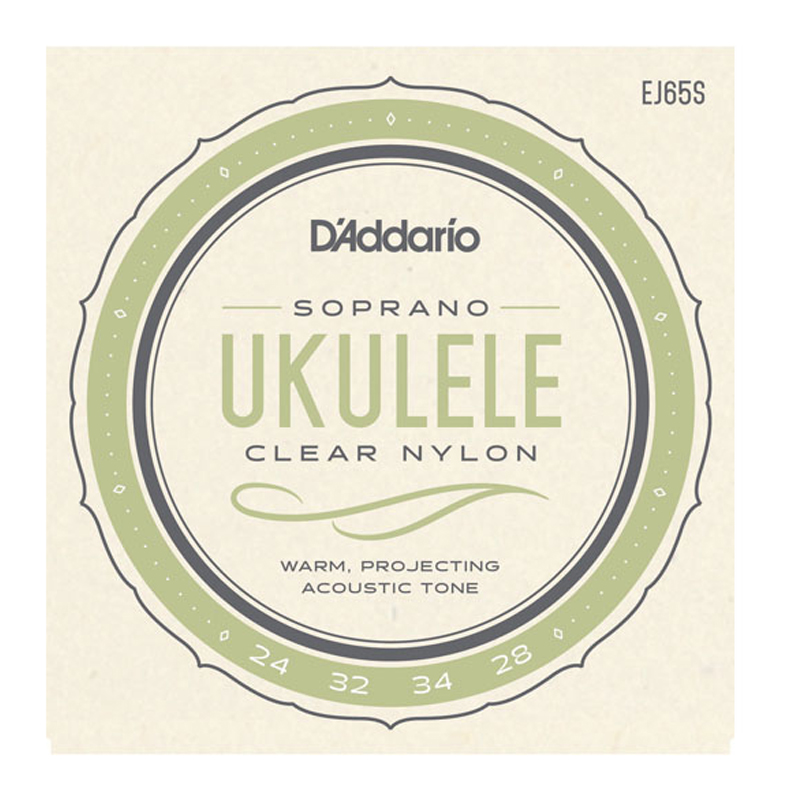 D'Addario Fretted EJ65S Set of strings Ukulele Soprano Pro Arté