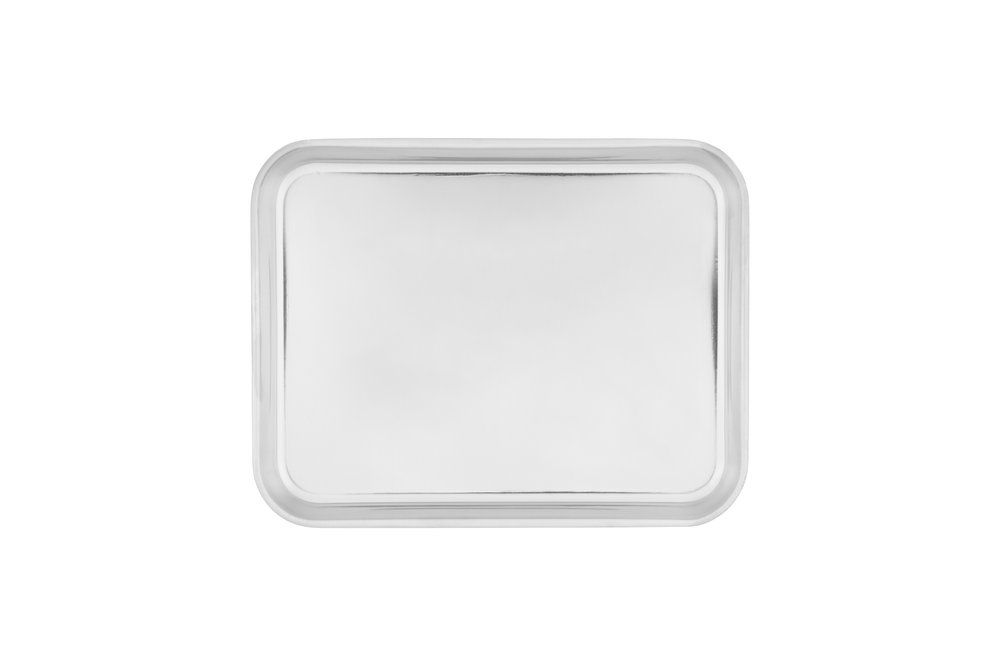 Gastro bricka, rostfritt stål 26x20x2,5 cm - 4