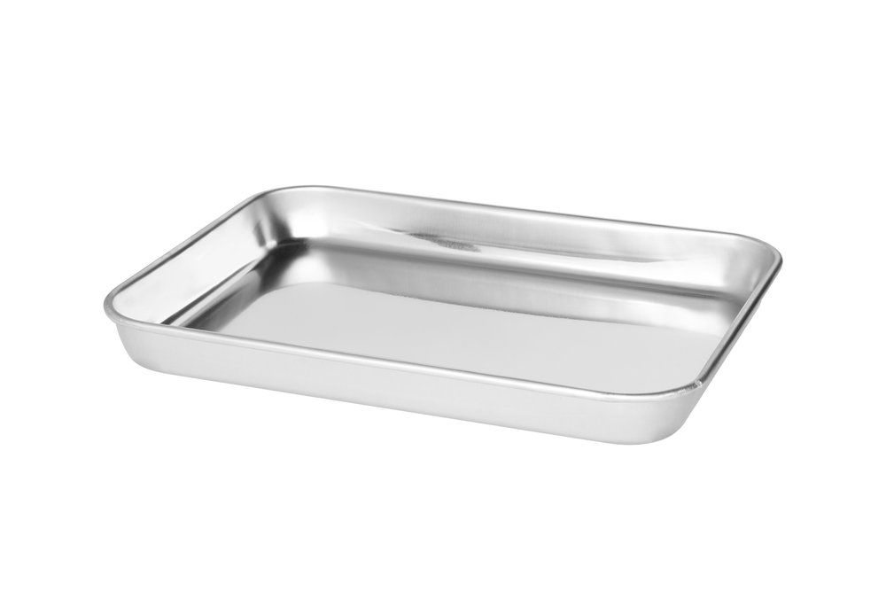 Gastro bricka, rostfritt stål 26x20x2,5 cm - 3