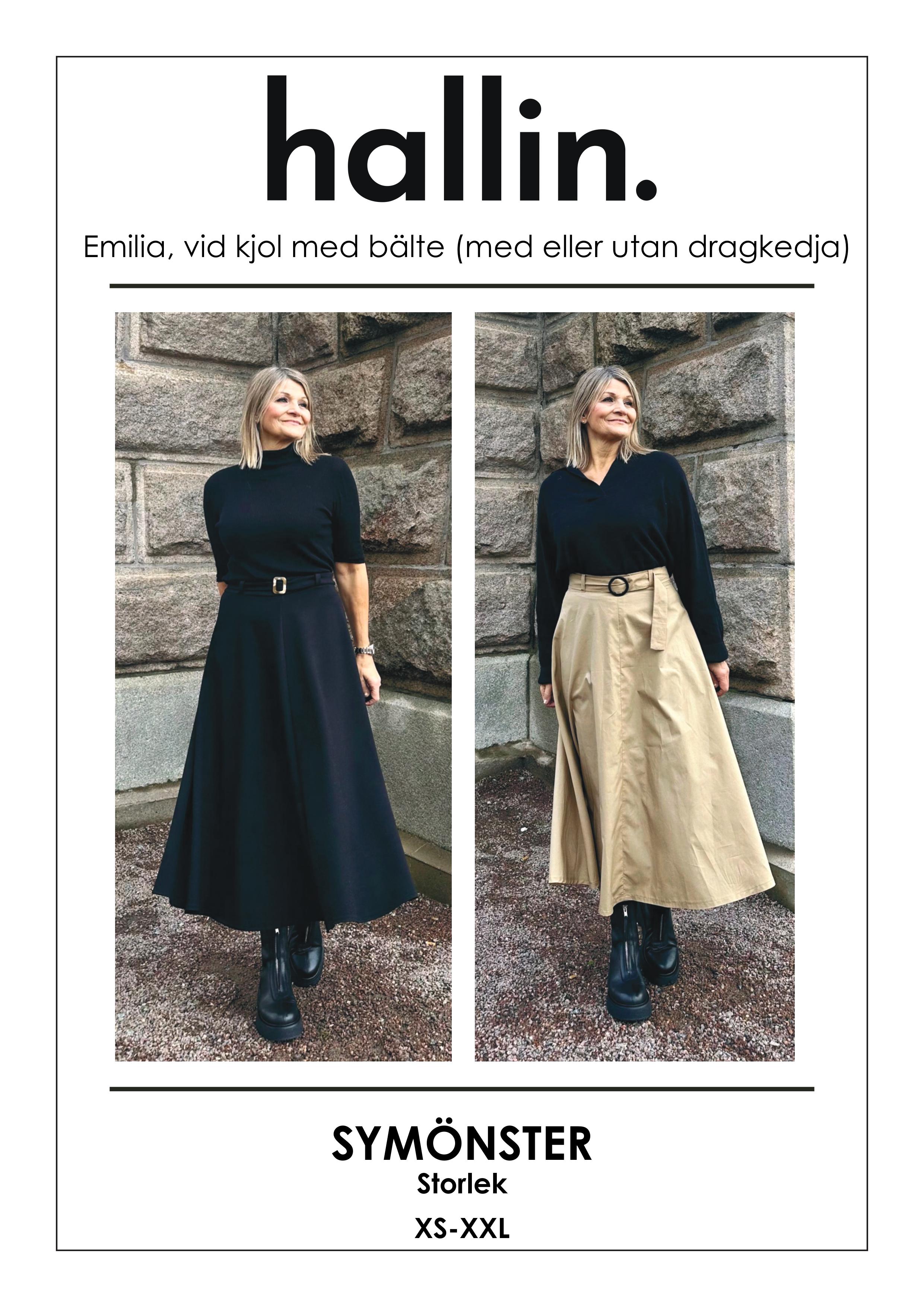 Sewing pattern - Emilia wide skirt - 2