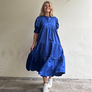 Symönster - Sofia volangklänning och blus