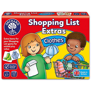 Orchard Toys Shopping List Pack Clothes