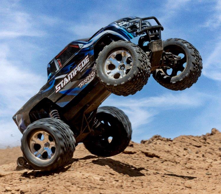 Traxxas Stampede 2WD 1/10 RTR TQ BL-2s HD Blå - 5