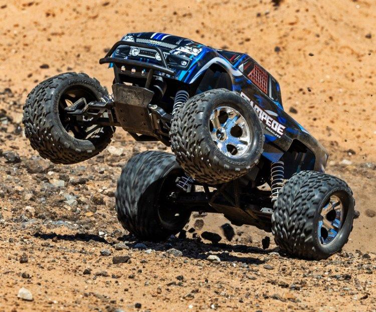 Traxxas Stampede 2WD 1/10 RTR TQ BL-2s HD Röd - 4