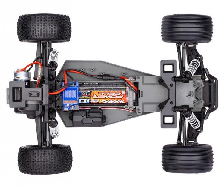 Traxxas Rustler 2WD 1/10 RTR TQ EHD Orange USB-C Med Batteri/Laddare - 5