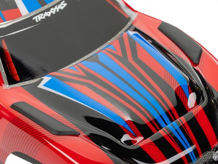 Traxxas Rustler 2WD 1/10 RTR TQ EHD PINK USB-C Med Batteri/Laddare - 10