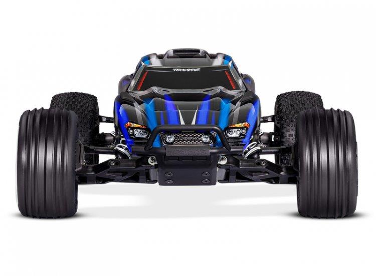 Traxxas Rustler 2WD 1/10 RTR TQ BL-2s HD Blå - 2