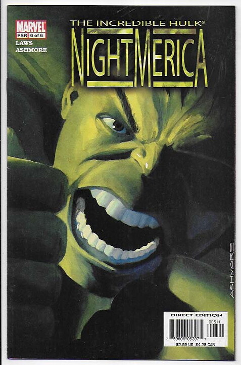 Hulk: Nightmerica Set # 1-6 VF-NM