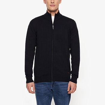 Signal - Kean Cardigan - Deep Marine