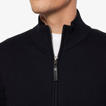 Signal - Kean Cardigan - Deep Marine