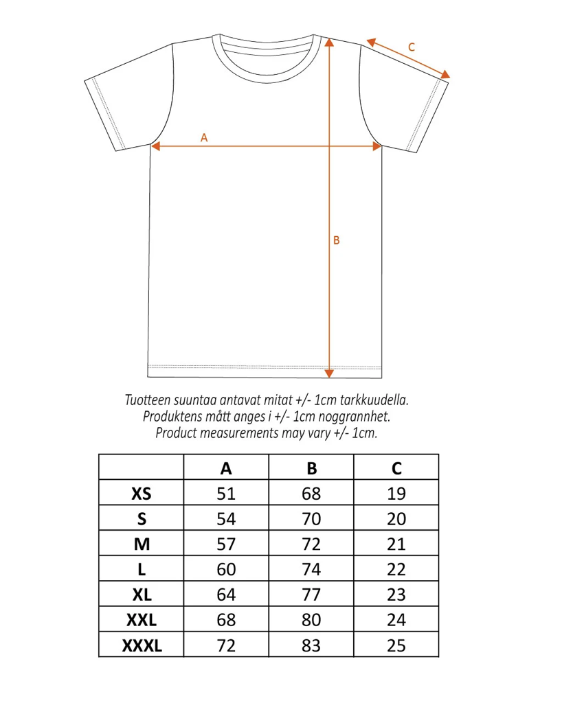 Mumin Vuxen T-shirt (Unisex) - Bergstrakt Mörkblå - 3