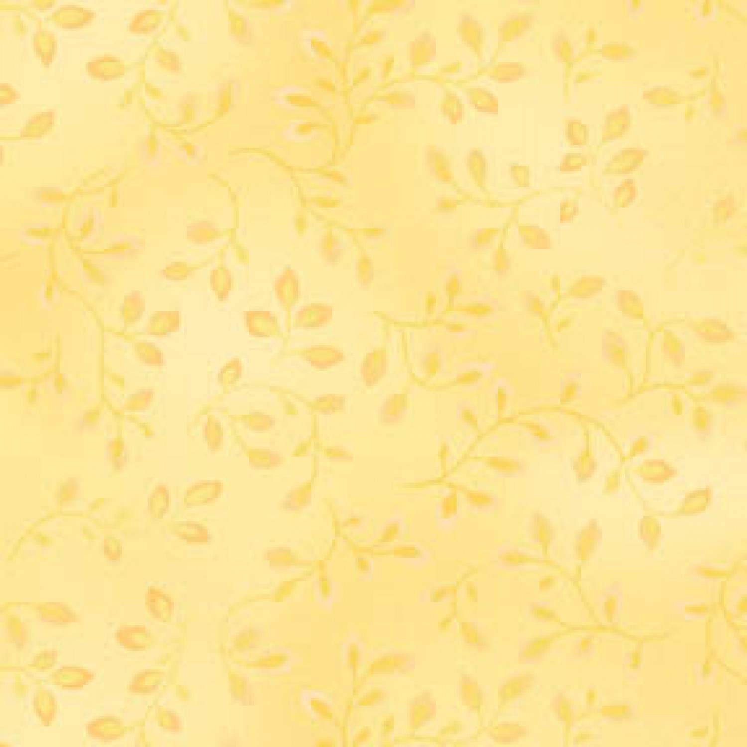 Folio - Butter Vines, bladverk gult i gult (30 x 110 cm)