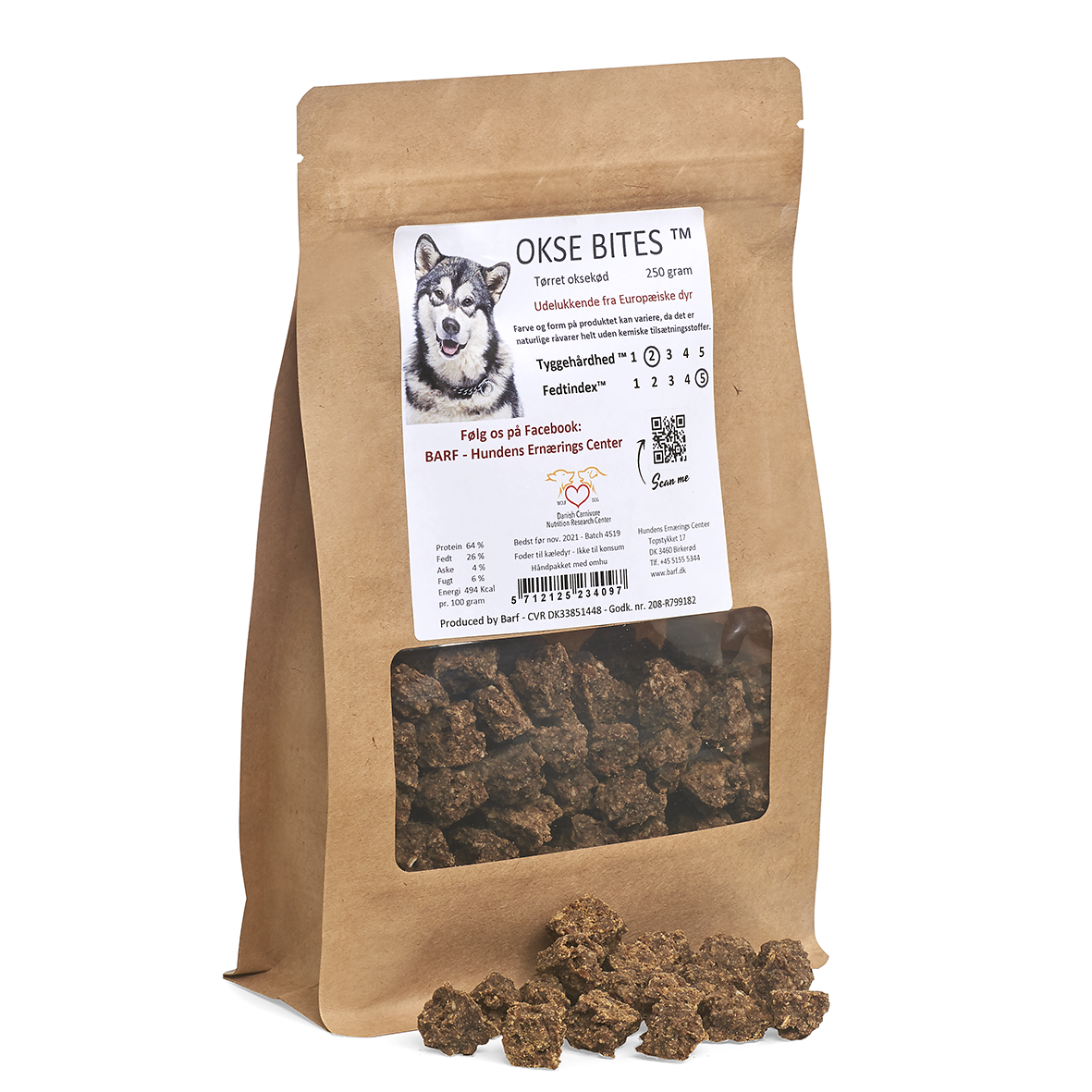 Barf Ox Bites 250 g