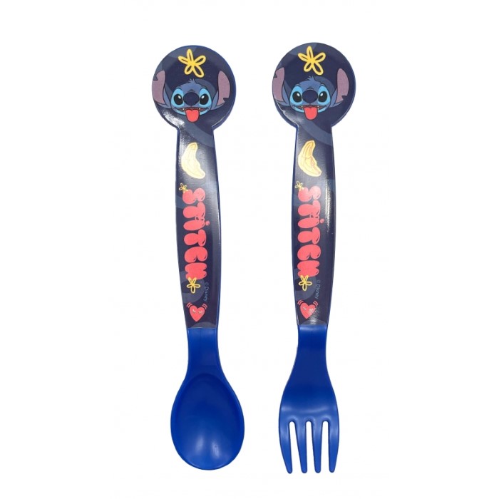 Stitch Disney Gaffel och Sked