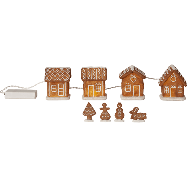 Juldekoration Pepparkakshus 