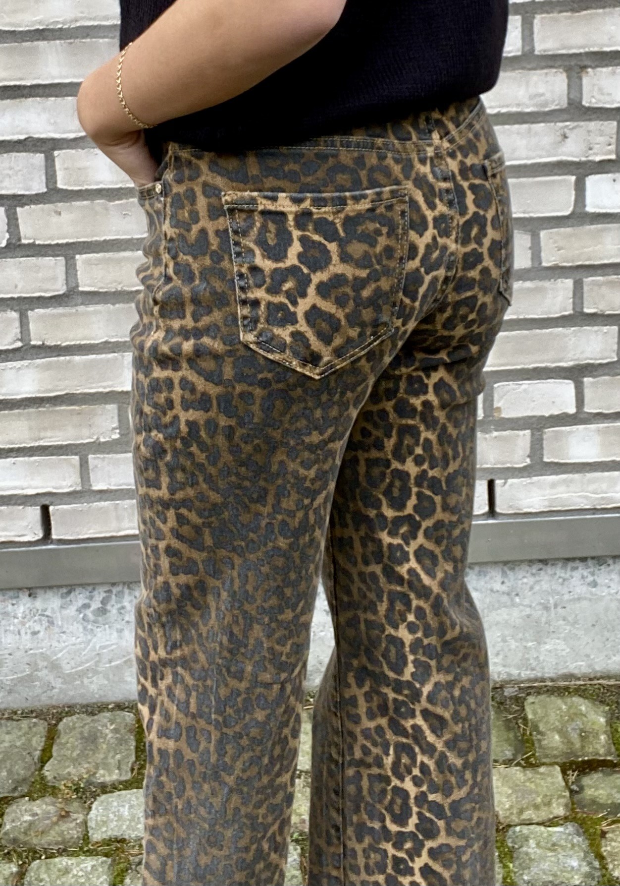 Cosy House Stretchjeans Leopard - 2