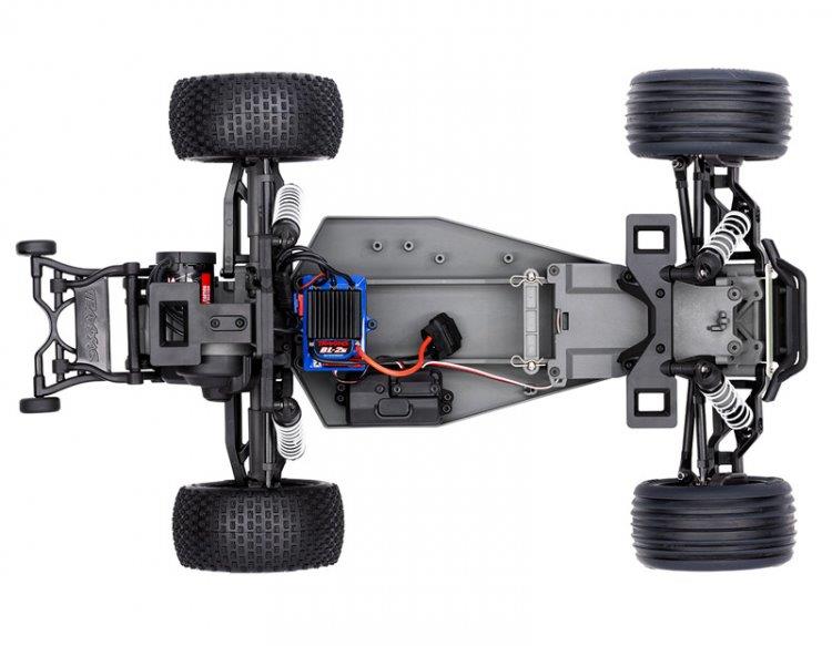 Traxxas Rustler 2WD 1/10 RTR TQ BL-2s HD Grön - 7