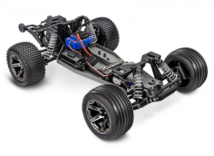 Traxxas Rustler 2WD 1/10 RTR TQ BL-2s HD Röd - 5