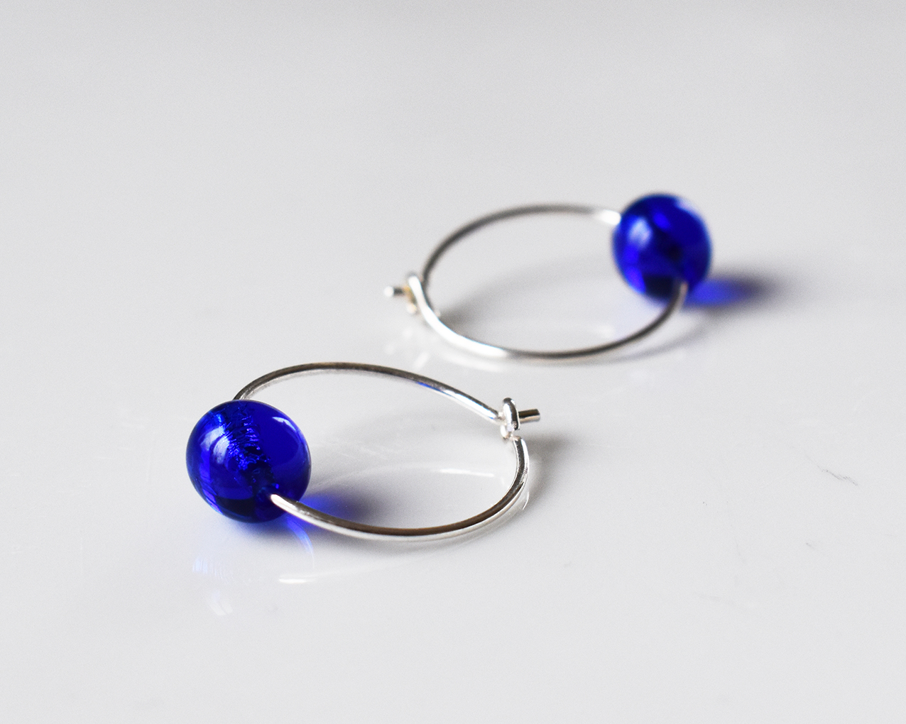 ELVES MIDNIGHT - blue earrings - 2