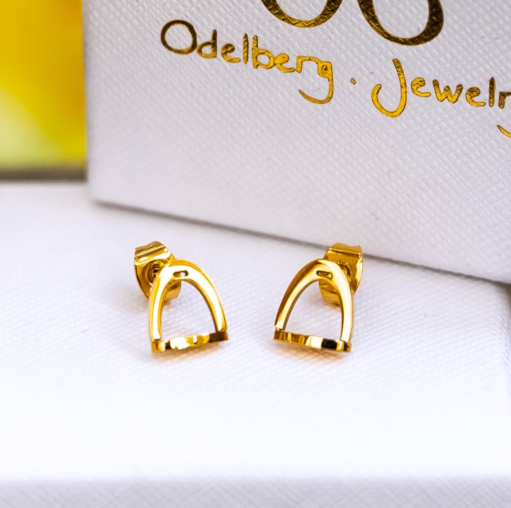 Small Stirrup Gold - 2