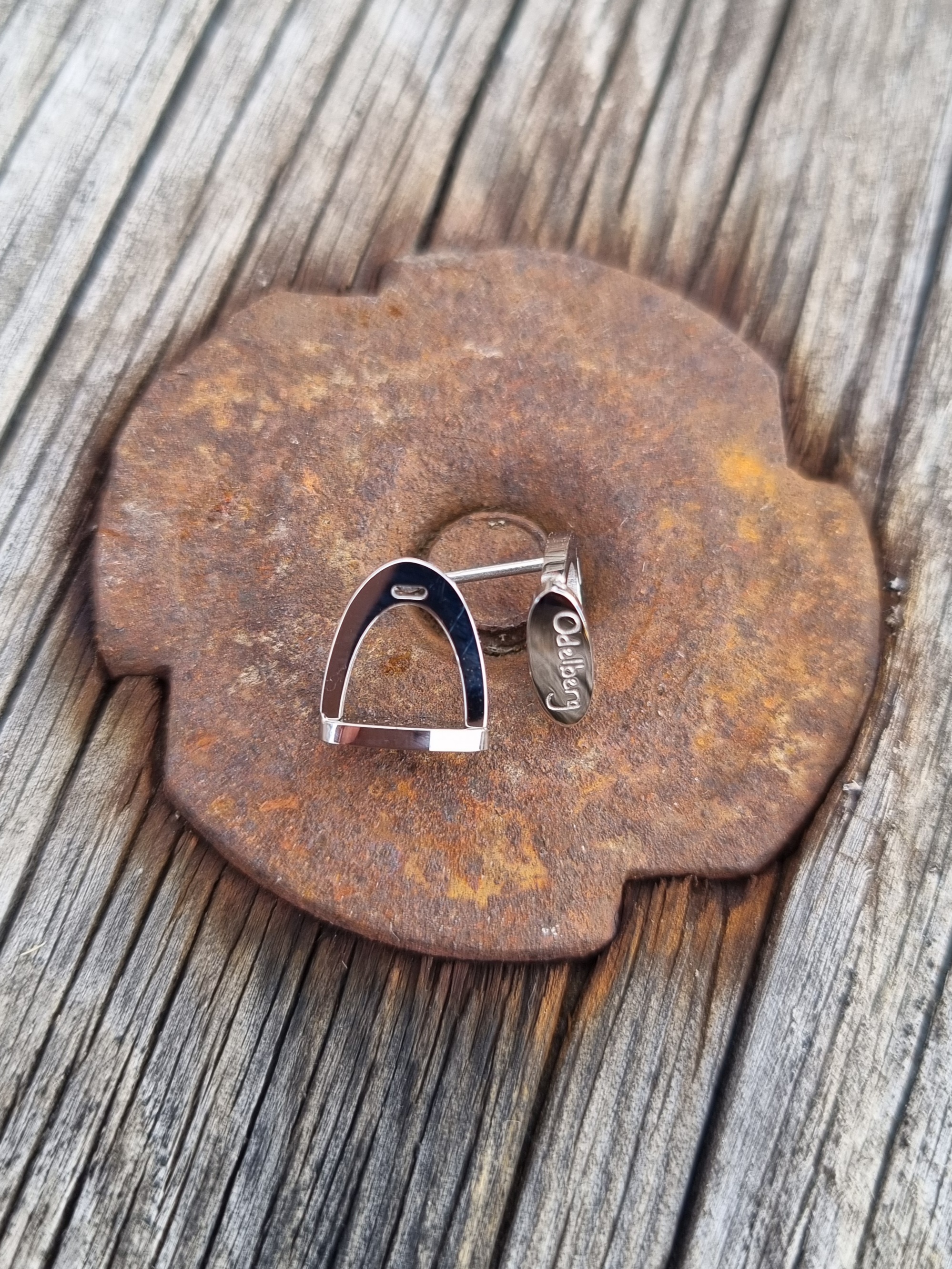 Small Stirrup Silver  - 5