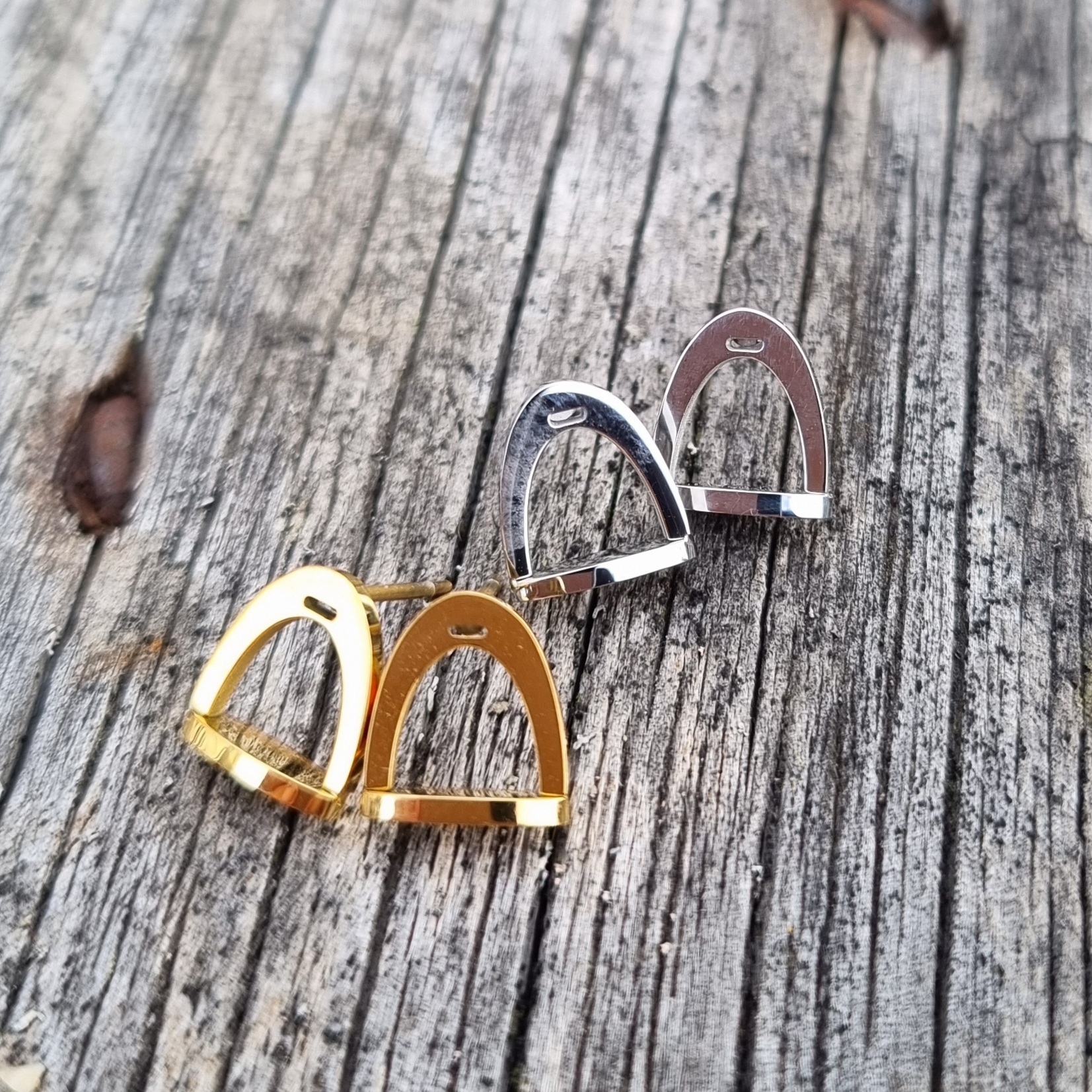 Small Stirrup Silver  - 7