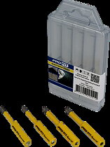 Diamond drill set, 4 pieces 2 x 5 and 2 x 6mm