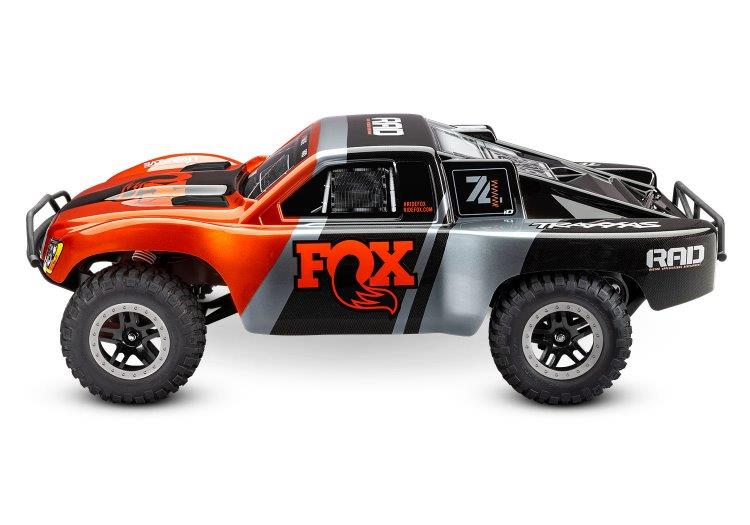 Traxxas Slash VXL 2WD Clipless 1 /10 RTR TQi TSM Fox 272R utan Batt & Laddare - 4