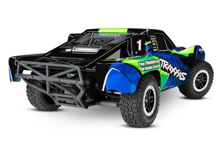 Traxxas Slash VXL 2WD Clipless 1 /10 RTR TQi TSM Grön 272R utan Batt & Laddare* - 2