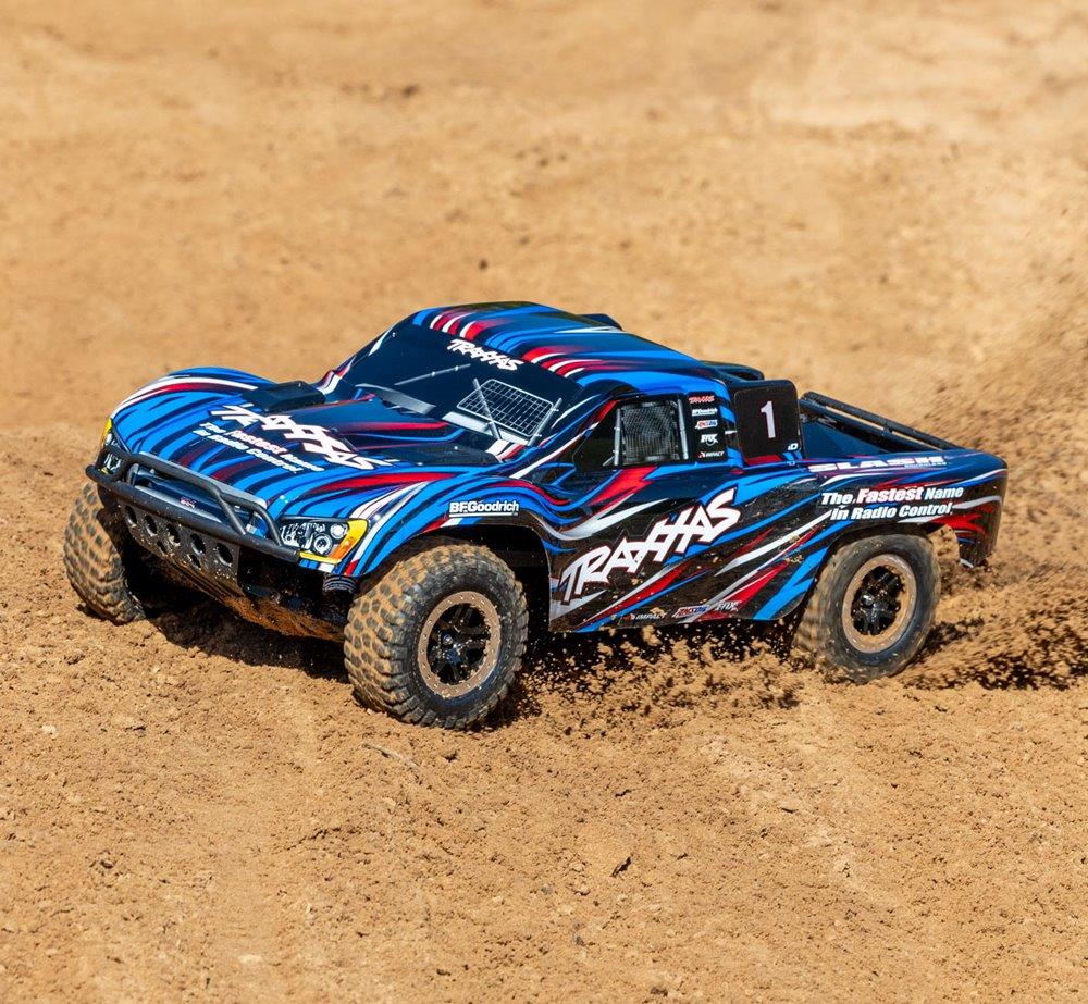 Traxxas Slash 2WD 1/10 RTR TQ EHD Blå Clipless BL-2S - 6