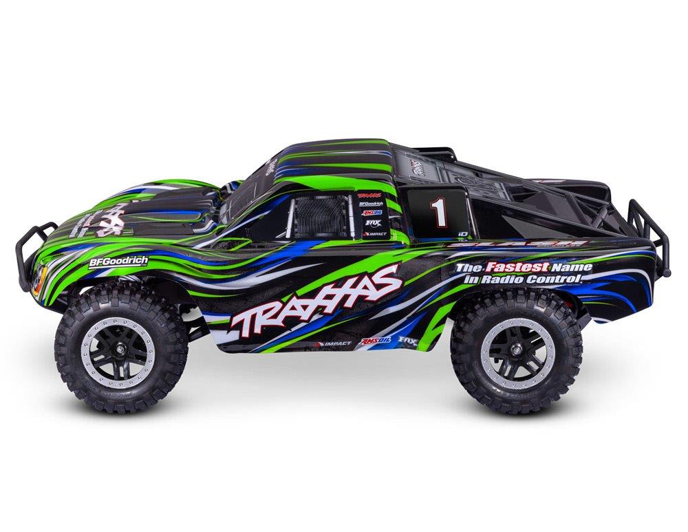 Traxxas Slash 2WD 1/10 RTR TQ EHD Grön Clipless BL-2S - 2
