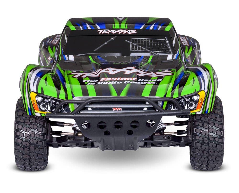 Traxxas Slash 2WD 1/10 RTR TQ EHD Grön Clipless BL-2S - 3