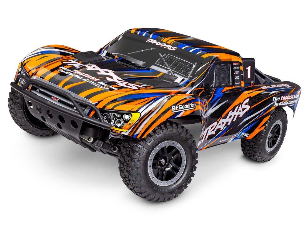 Traxxas Slash 2WD 1/10 RTR TQ EHD Orange Clipless BL-2S