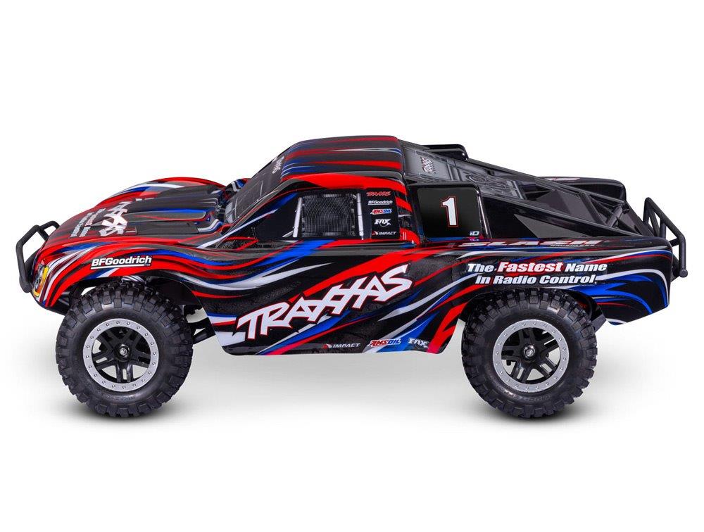 Traxxas Slash 2WD 1/10 RTR TQ EHD Röd Clipless BL-2S - 2