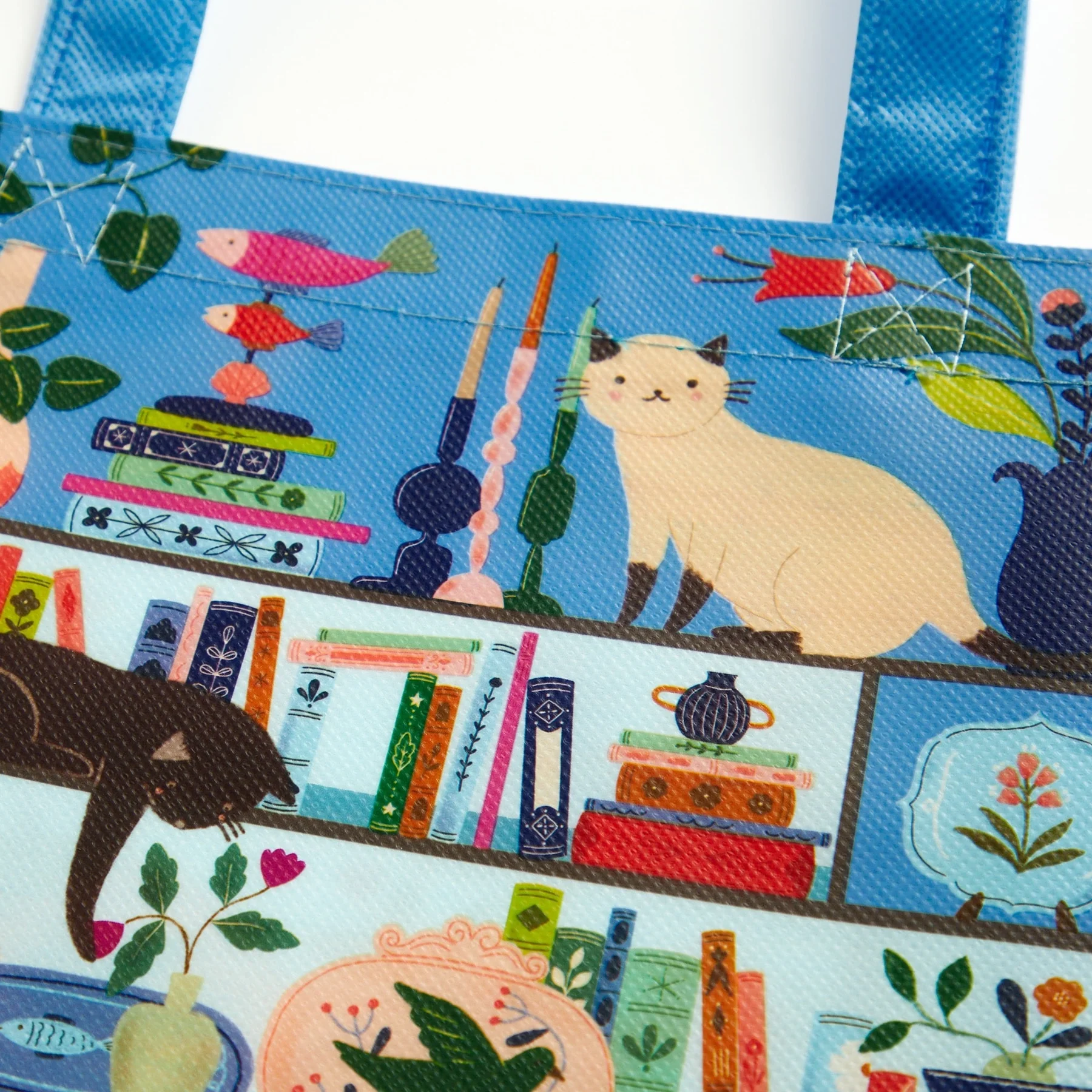 Purrfect Nook Reusable Shopping Bag - 3